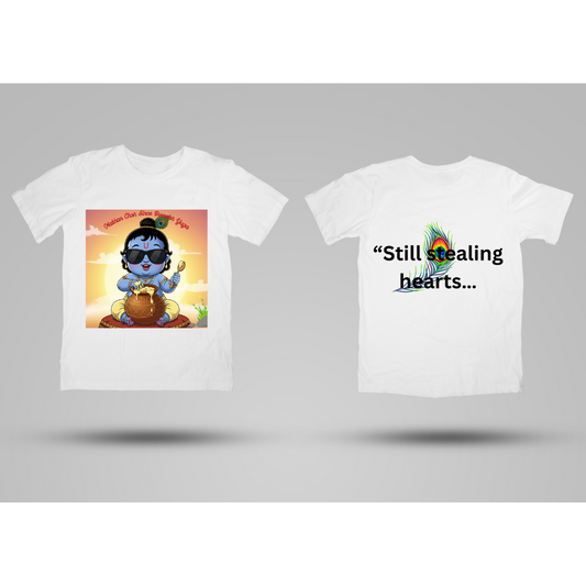 Krishna-Boy's Crew Neck T-Shirt