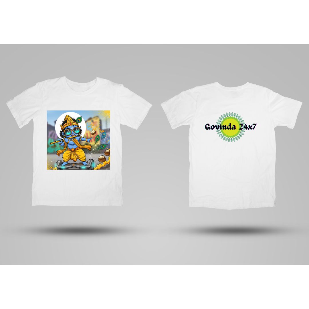 Krishna -Boy's Crew Neck T-Shirt