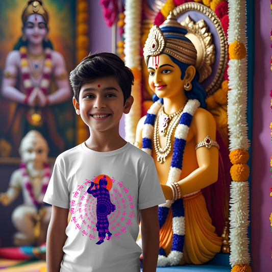 Krishna-Boy's Crew Neck T-Shirt