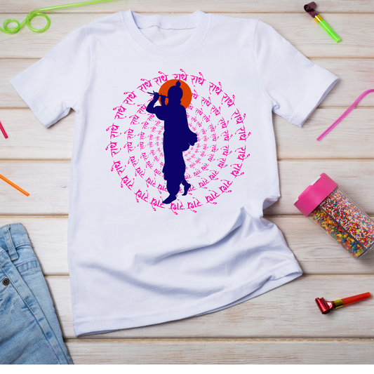 Krishna-Boy's Crew Neck T-Shirt