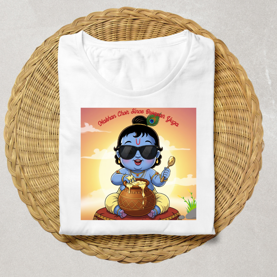 Krishna-Boy's Crew Neck T-Shirt
